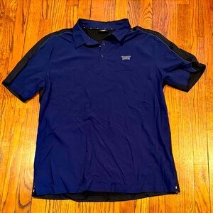 PXG men’s golf shirt size XL like new navy and black